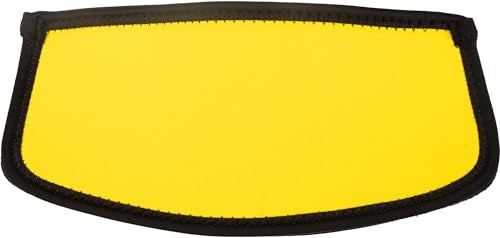 Cressi Simply Neo Mask Strap Cover, Yellow/Black - Image 3