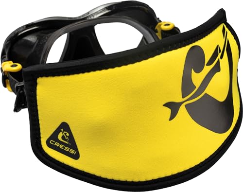 Cressi Simply Neo Mask Strap Cover, Yellow/Black - Image 5