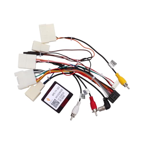 ViaBecs 16-PIN Car Stereo Wiring Harness with Canbus Box for Toyota Camry RAV4 Corolla Tundra Highlander, Supports Original JBL Amplifier, Backup Camera, SWC, FM/AM Antenna Adapter, and USB - Image 1