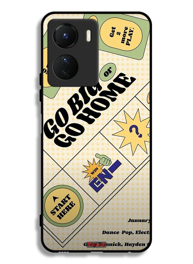Tolwak Vivo Y16 Protective Case Cover Go Big Or Go Home - Image 1