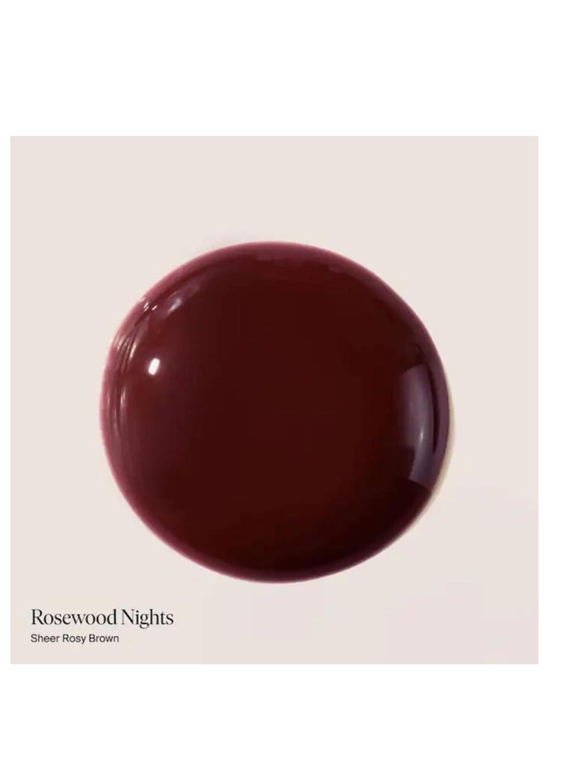 SUMMER FRIDAYS Dream Lip Oil for Moisturizing Sheer Coverage, High-Shine Tint, and Deep Hydration - Rosewood Nights (4.5ml)  - Image 2