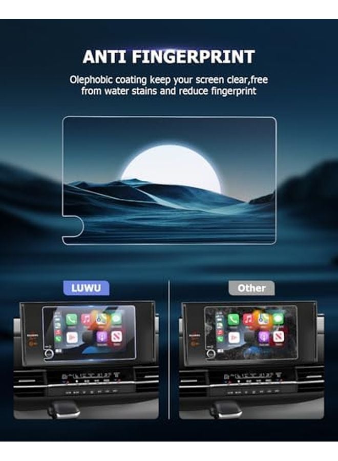 2025 Sienna LE 8 Inch Tempered Glass Screen Protector Touchscreen Compatible - Image 4