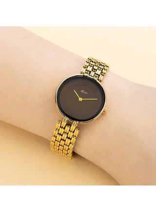 Women's Gold Fashion Watch, Minimalist Bracelet Design Watch. - view 4