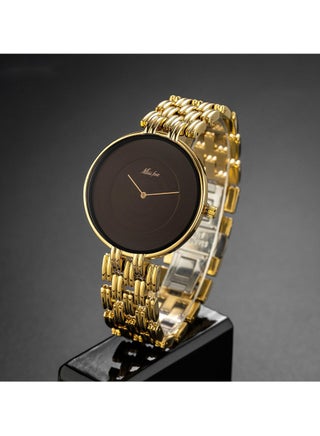 Women's Gold Fashion Watch, Minimalist Bracelet Design Watch. - view 5