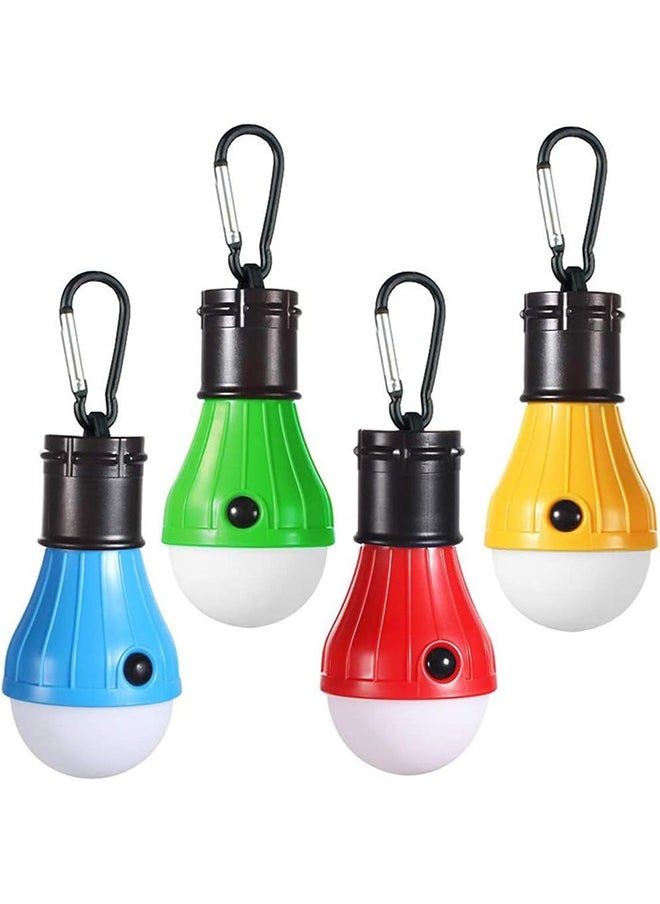 LENND Tent Lamp Portable LED Tent Light 4 Packs Emergency Lights Camping Light Bulbs Camping Tent Lantern Bulb Camping Equipment for Camping Hiking Backpacking Fishing, Battery Powered  - Image 1