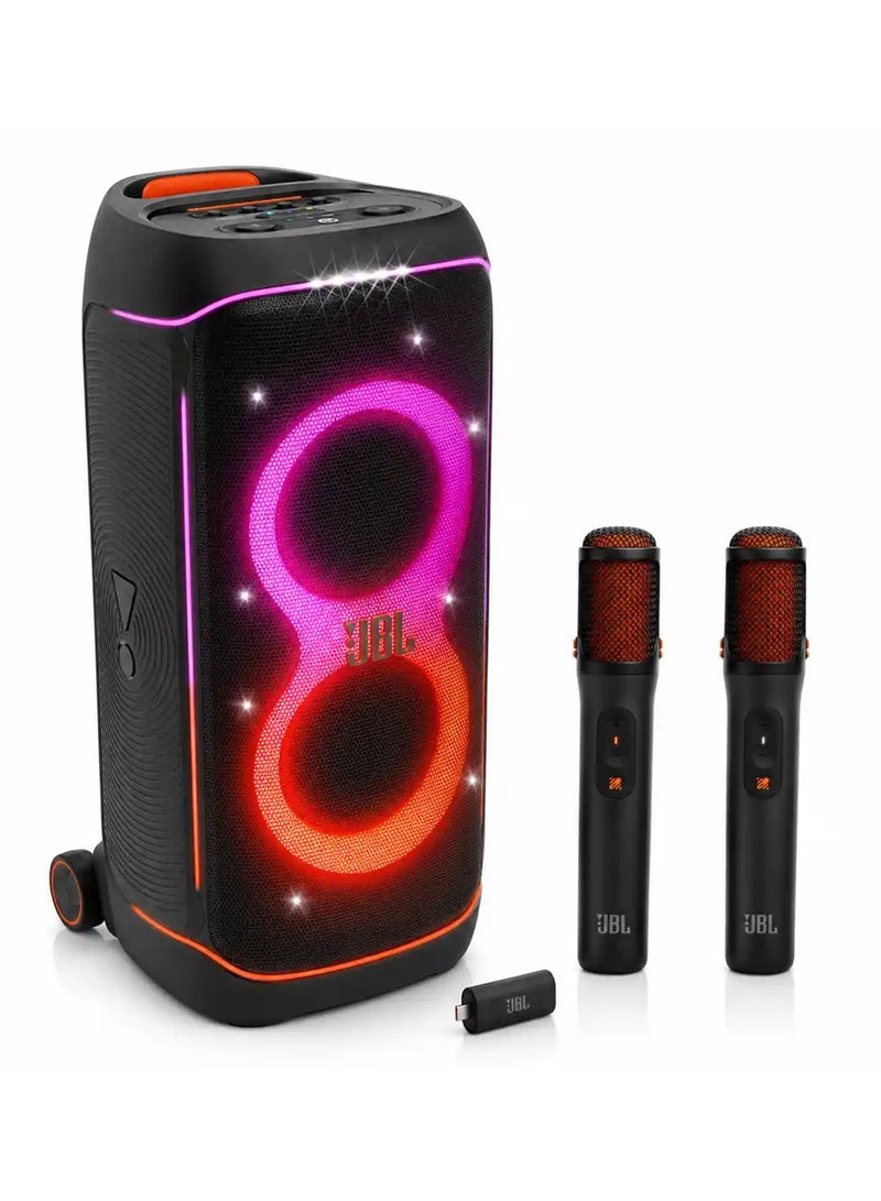 JBL PartyBox 720 Party Speaker with JBL EasySing Wireless Microphones JBLPARTYBOX720EU+JBLEASYSINGMICS black - Image 1