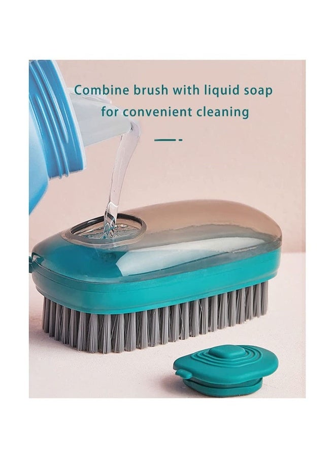 1pc Dishwashing Cleaning Brush, Anti-Slip Design High Quality Durable Soft Bristle Cleaning Brush for Bathtub, Tile, Sink, Curtain Tablecloth Cleaning Scrubbing Brush - Image 4