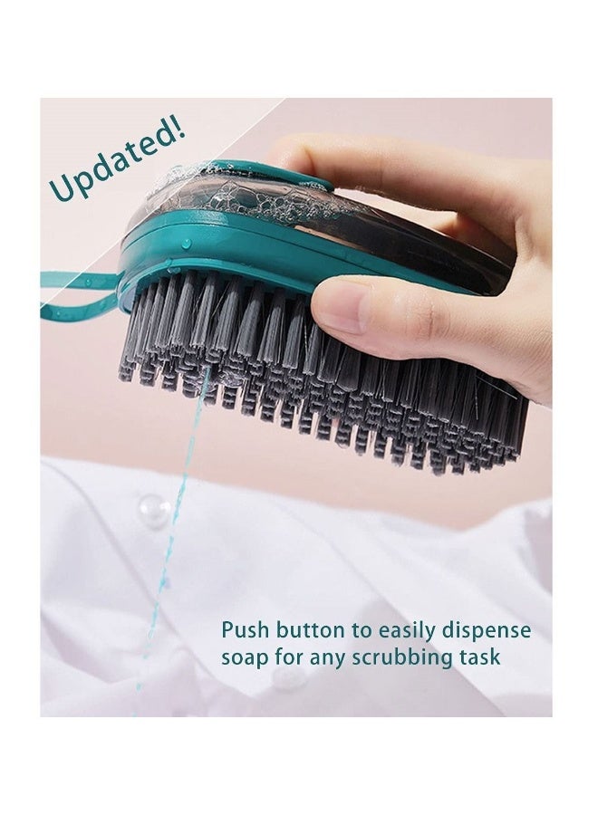 1pc Dishwashing Cleaning Brush, Anti-Slip Design High Quality Durable Soft Bristle Cleaning Brush for Bathtub, Tile, Sink, Curtain Tablecloth Cleaning Scrubbing Brush - Image 2