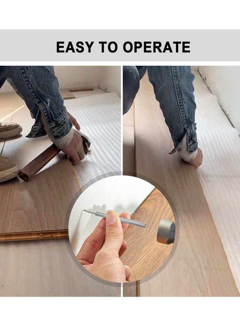 Generic - 200 pcs Double Head Skirting Thread Seamless Nail,Double-Headed Nails,Hidden Nails for Veneer,Skirting Line Special Hidden Nails Flat Head Furniture Nails for Furniture Sofa Headboards - Image 1