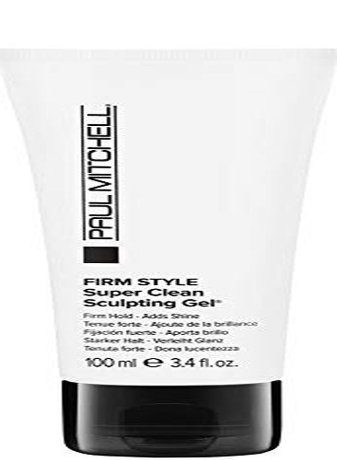 Paul Mitchell Super Clean Firm Style Sculpting Gel , 3.4 Fl Oz (Pack Of 1)  - Image 1