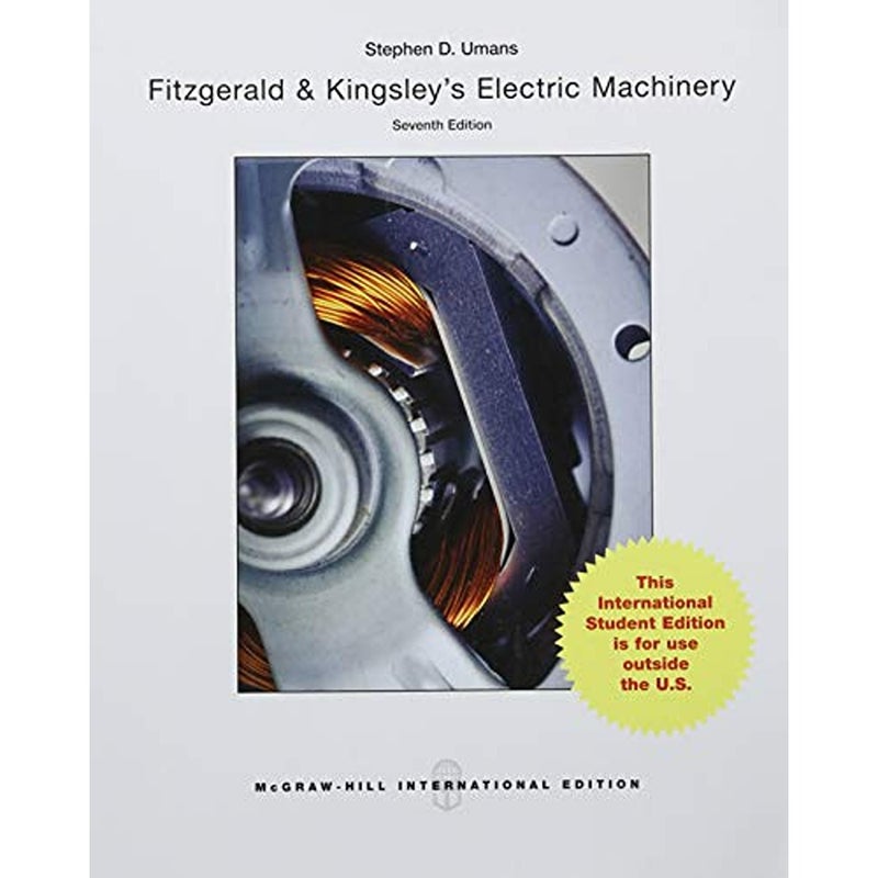 Fitzgerald Kingsleys Electric Machinery