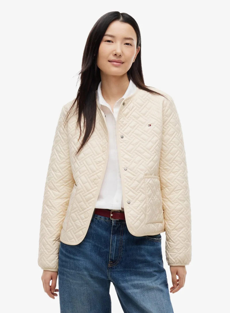 Flag Quilted Padded Liner Jacket