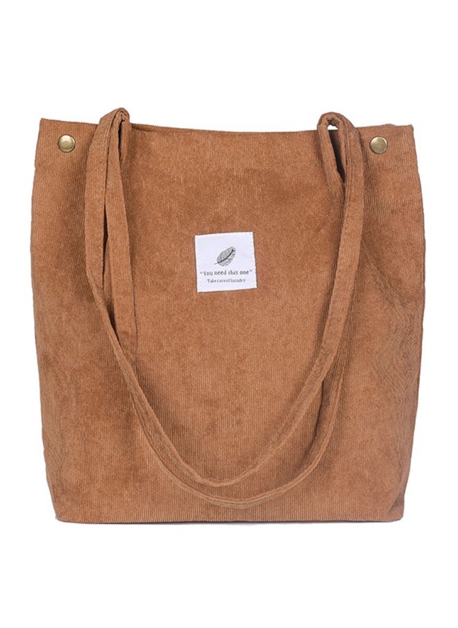 Generic Stylish Canvas Bag Large Capacity Shoulder Bag for Women  - Image 4