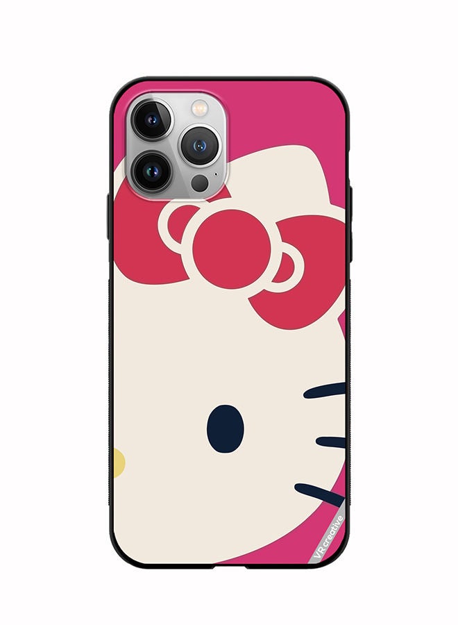 VR CREATIVE Protective Case Cover For Apple iPhone 11 Pro Max Kitty Design Multicolour - Image 1