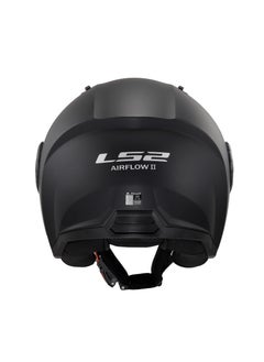 LS2 HELMET OF616 Airflow II HALF Face Helmet - Color: Matt Black - pzsku/Z6FB8F947C27AB7BFF4B2Z/45/1741170853/59af375a-f3b2-4fdb-8b35-37d4fbd6d78c