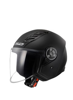 LS2 HELMET OF616 Airflow II HALF Face Helmet - Color: Matt Black - pzsku/Z6FB8F947C27AB7BFF4B2Z/45/1741170853/fd08f14f-0580-4e8a-af2a-c3551ffbab87