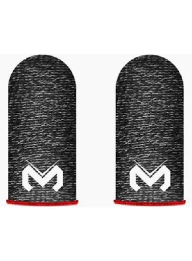 Memo MEMO Gaming Finger Sleeve | Super Conductive Fiber, Ultra Thin, Sweatproof Mobile Game Thumb Sleeves - Image 1