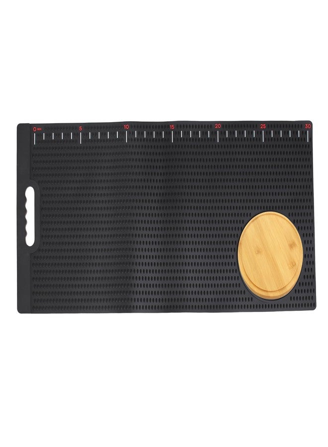 Raprance Fish Fillet Mat with Bamboo Cutting Board, Extra Large 32 x 15.7 inches, Easy Clean, Non-Slip - Image 1