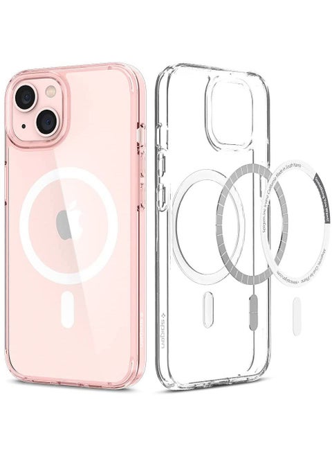 Ultra Hybrid Mag Case Cover Compatible with iPhone 13 MagSafe Rose Crystal