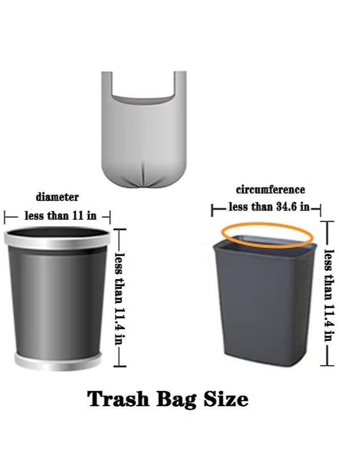 Black Trash Bags,100 Counts Thicken Value 40 Gallon Trash Bag,Breakpoints, 45x50cm - Image 2