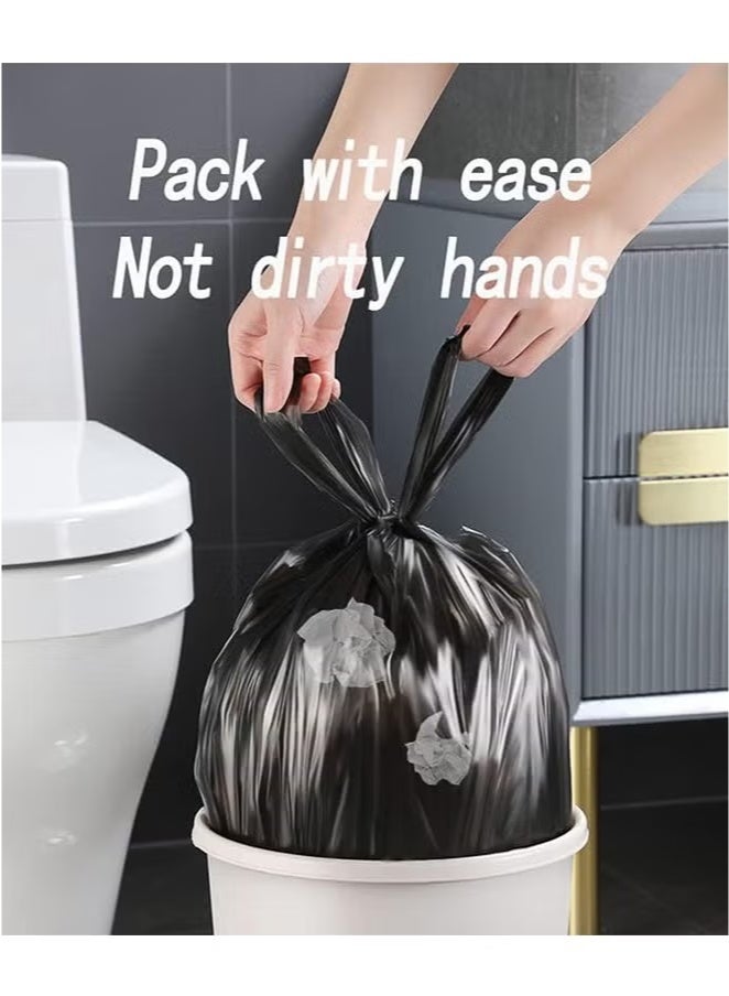 Black Trash Bags,100 Counts Thicken Value 40 Gallon Trash Bag,Breakpoints, 45x50cm - Image 5