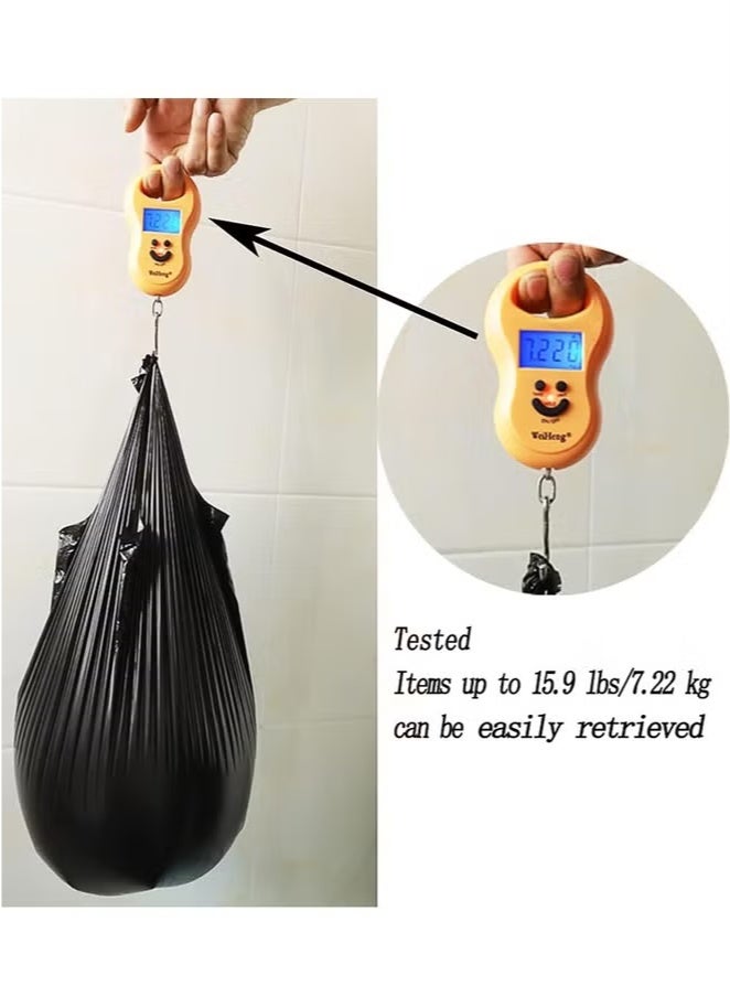 Black Trash Bags,100 Counts Thicken Value 40 Gallon Trash Bag,Breakpoints, 45x50cm - Image 3