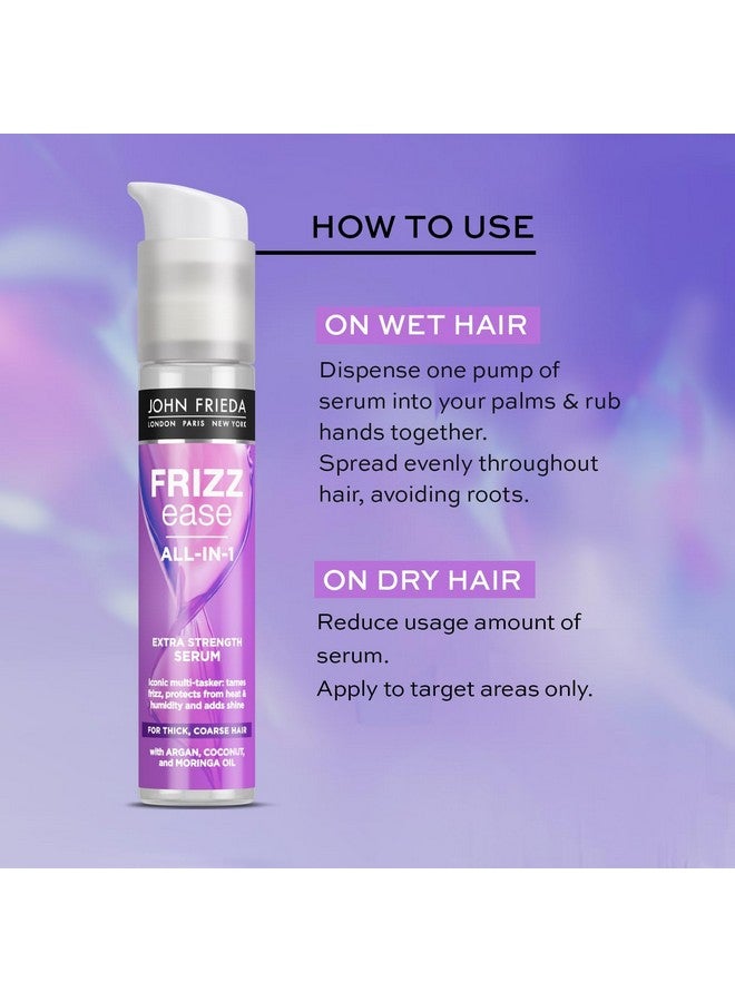 John Frieda Frizz Ease Extra Strength 6 Effects Serum 50Ml  - Image 3