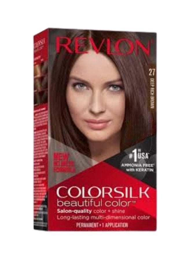 ريفلون صبغة شعر كلر سيلك - بنى داكن 27 - Image 1