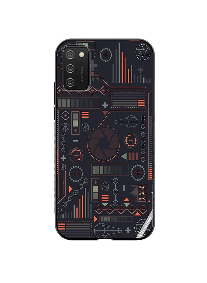 VR CREATIVE Protective Case Cover For Samsung Galaxy A03s Multicolur Design Multicolour - Image 1