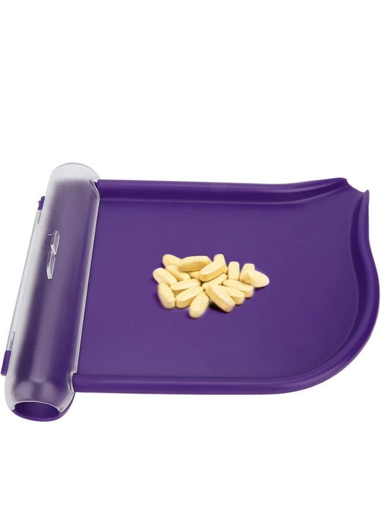 SYOSI Right Hand P ill Counting Tray with Spatula Pills Counter for Elderly, Pharmacy, Doctor, Pharmacists to Count Daily Meds Sorter, 8.27 x 6.3in  - Image 5