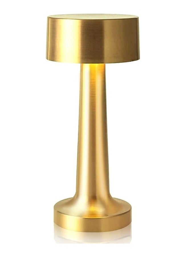 LED Table Lamp with Touch Sensor, 3 Modes, Stepless Dimming, Energy-Saving Portable Rechargeable Cordless Desk Lamp, Suitable for Bedrooms, Kids Nursery, Restaurants, Nightstand, Terraces, Hotels, Bedside Lamps