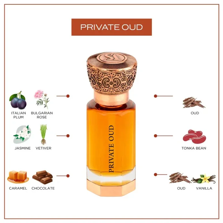 Swiss Arabian Perfumes Private Oud Perfume Oil 12ml