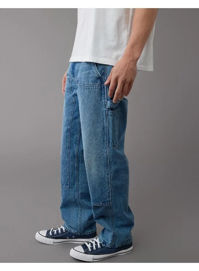 امريكان ايجل Rinse Wash Stright Fit Jeans
