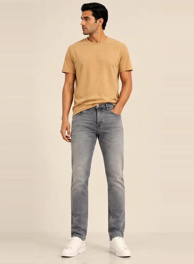 Take Two Men Regular Fit Tapered Jeans By Falcon