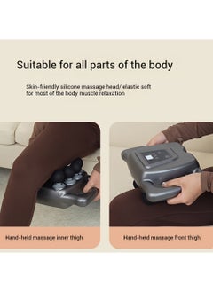 EzzySo Massage Gun Percussion Deep Tissues Muscle Massager Gun Muscle Relaxation With 8 Heads Massage Device Portable Massage Vibrator Multi Mode For Back Neck Pain Relief Muscle Relaxation  - Image 3