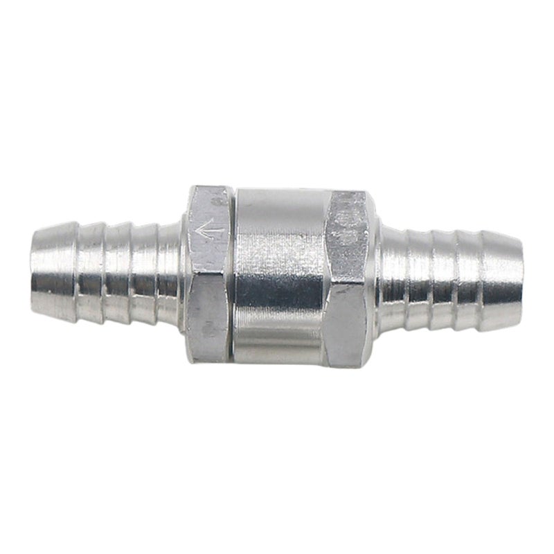 12mm Aluminum Alloy Inline Check Valve Single Way Non Return Flow Control for Auto Motorbike Ship - Image 2
