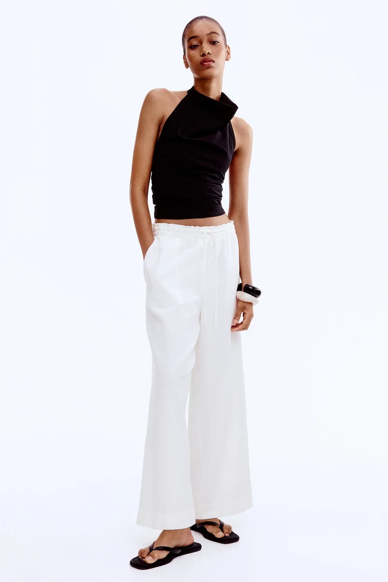 H&M Draped halterneck top