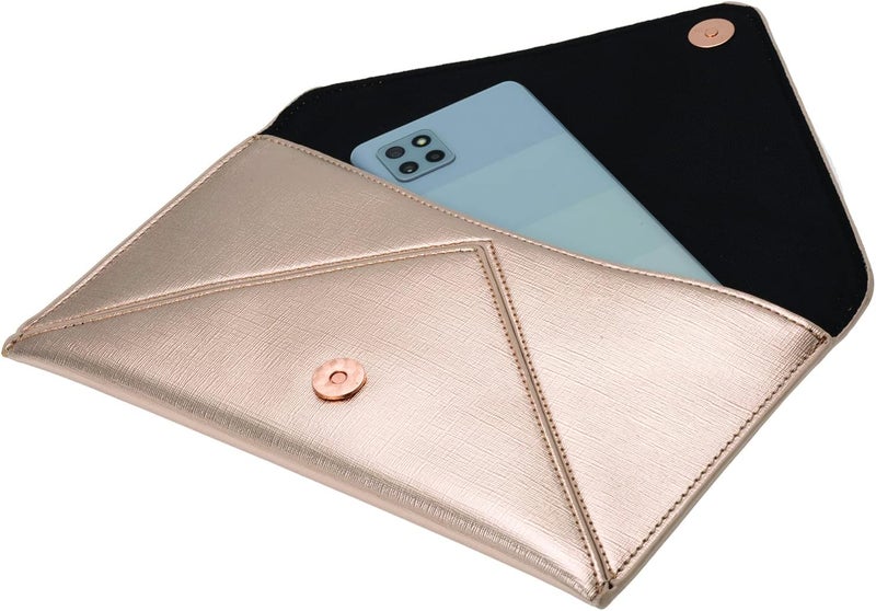 JNB Women's Metallic Material Clutch Purse - Image 5