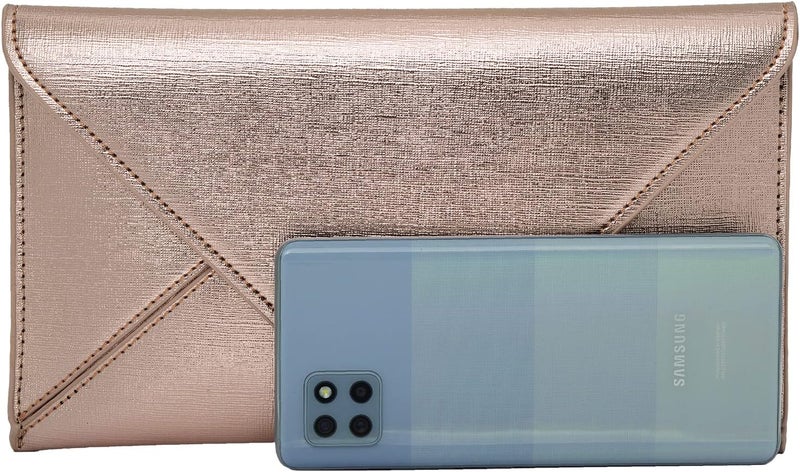 JNB Women's Metallic Material Clutch Purse - Image 4