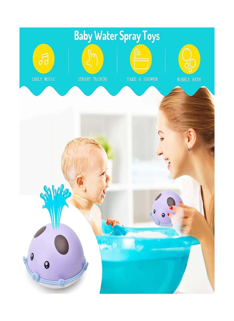 Generic - Colorful LED Light Music Bath Toy, Induction Spray Water Sprinkler for Toddlers and Infants, Fun Bathtub Toy for Kids, Enjoyable Bath Time Experience for Babies - Image 1
