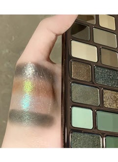 16-Color Eye Shadow Palette - Vibrant Matte and Pearlescent Finishes with Explosive Flash Effect, Smoked and Retro Styles - Rich Grey and Earthy Green Hues, Advanced Color Palette, High Gloss Powder, Multi-function Makeup Plate - pzsku/Z6FB9E5215A3A884980F1Z/45/_/1726551808/7406739c-207e-4dfa-bf2b-dff58c841b69