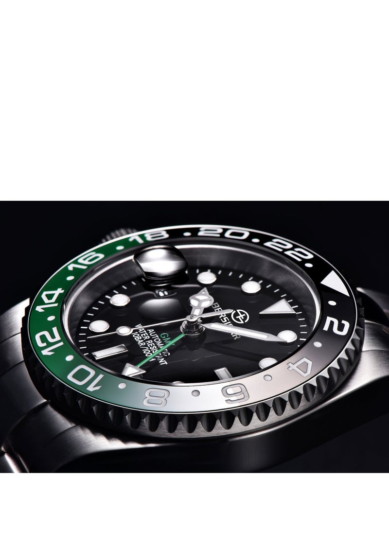 بيرسيجار ساعة Bersigar BG-1662 Luxaura Design أوتوماتيكية من الفولاذ المقاوم للصدأ ومقاومة للماء  - Image 4