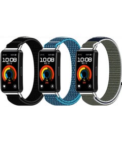 HW 3-Piece Replacement nylon Strap For Huawei Band 8/9  - Image 1