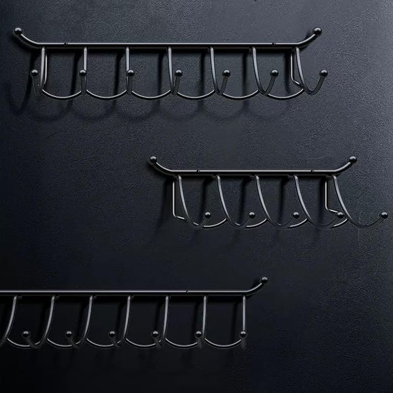 رفافة معاصرة صغيرة بسيطة لتعليق المعاطف مثبتة على الحائط لمدخل غرفة المعيشة - Image 4
