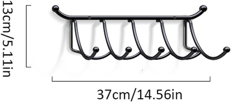 رفافة معاصرة صغيرة بسيطة لتعليق المعاطف مثبتة على الحائط لمدخل غرفة المعيشة - Image 3