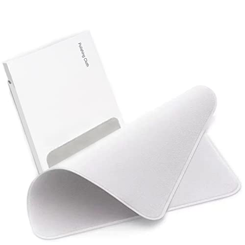 Inscool 2 Pack Polishing Cloth for Apple, Microfiber Cleaning Cloth, Soft and Nonabrasive Material Compatible with Mac and Other Smart Devices Screen - Image 1