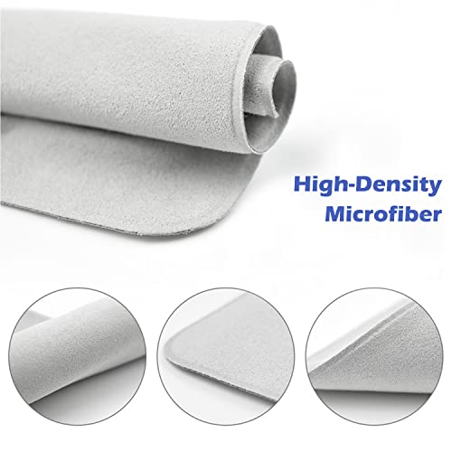 Inscool 2 Pack Polishing Cloth for Apple, Microfiber Cleaning Cloth, Soft and Nonabrasive Material Compatible with Mac and Other Smart Devices Screen - Image 2
