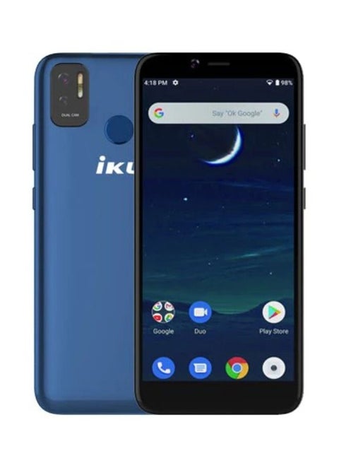 IKU A6 2022, 32GB ROM, 1GB RAM, 2400mAh, 3G Network - Dark Blue