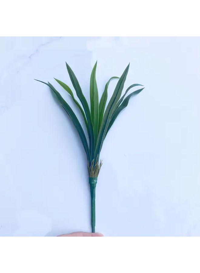 Cymbidium Orchid Leaves 4Pcs 20 87 Inch Soft Touch Faux Plants For Home Decor - Image 1