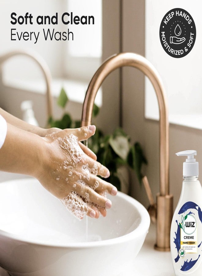 Wiz Creme Hand Wash Refill Pouch - 1L (Pack of 2) | Moisturizing Formula for Soft & Smooth Hands | Germ Protection | pH Balanced | 70% Less Plastic | Gentle Everyday Hand Care - Image 4